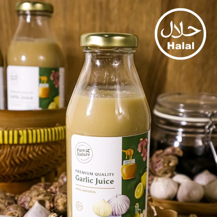 

N.E.W PureNature Jus Bawang Putih Tunggal | Premium Quality | HALAL