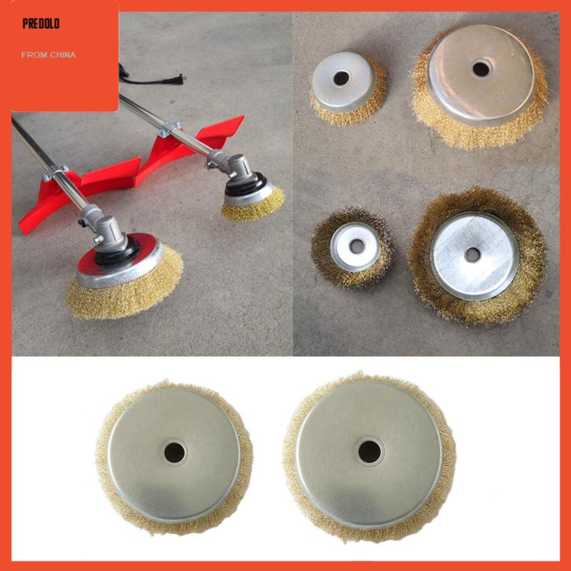 [Predolo] Sikat Kawat Bor Knotted Wire Cup Brush Untuk Penghilang Karat Mesin Potong Angle Grinder