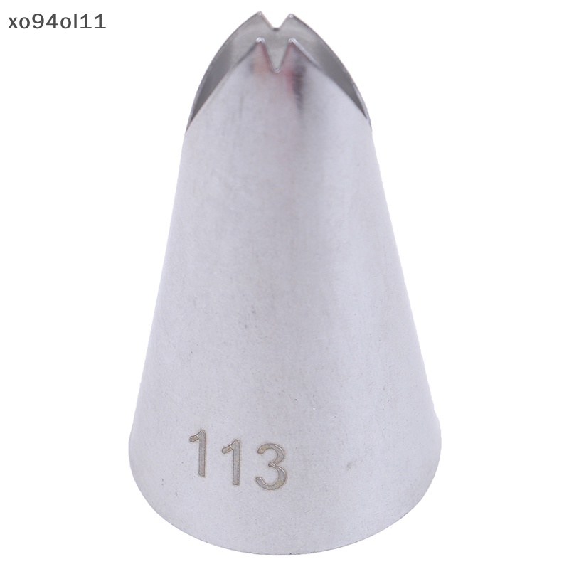Xo 5Pcs Daun Nozel Stainless Steel Icing Piping Nozel Tips Pastry Kue Dekor OL