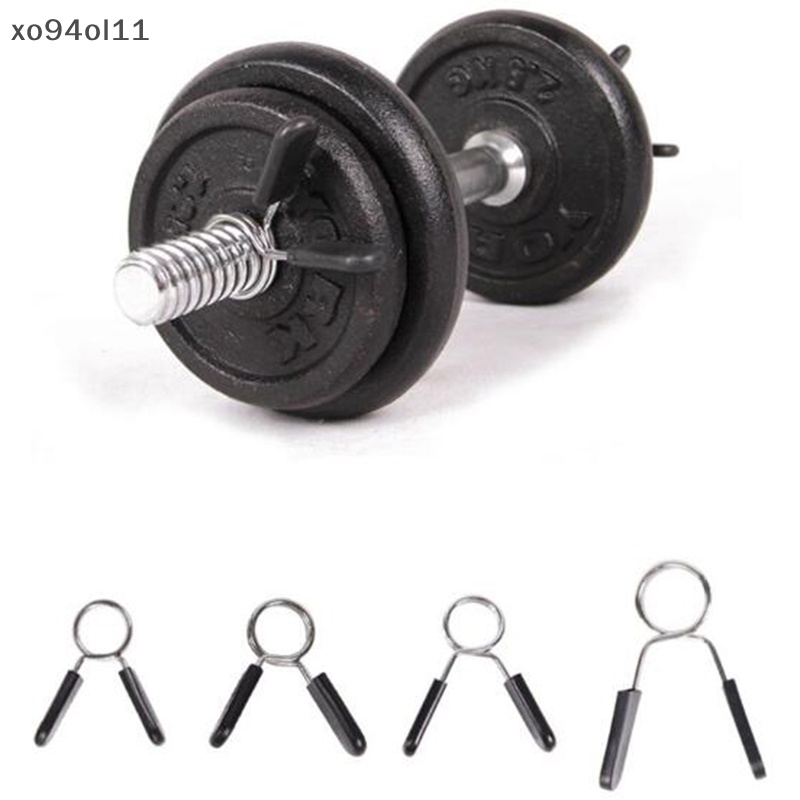 Xo Penjepit Barbel Klip Kerah Pegas Gym Berat Dumbbell Lock Kit Barbel Lock OL