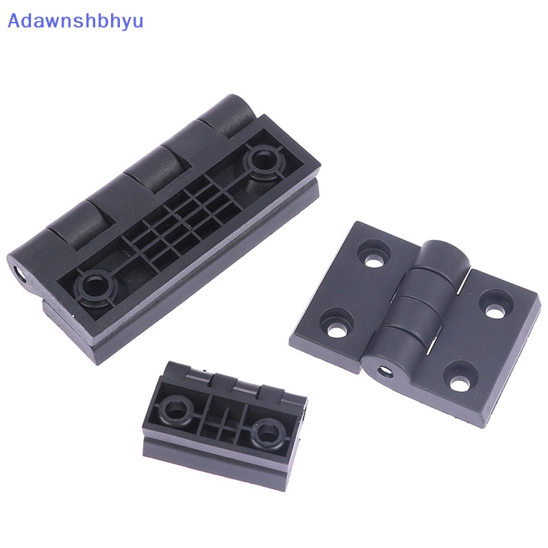 Adhyu 1PCS Engsel Hitam Bantalan Pintu Plastik Pantat Lemari Laci Kotak Perhiasan Hinges ID