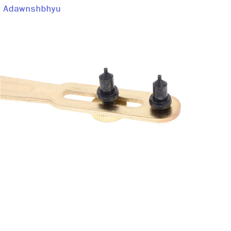 Adhyu 1pc Watch Back Case Cover Opener Adjustable Remover Repair Wrench Hand Tool ID