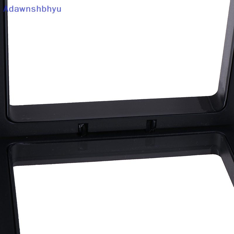 Adhyu 90*90mm Hitam 3D floag Perhiasan Koin display frame holder Kotak case w/ stand ID