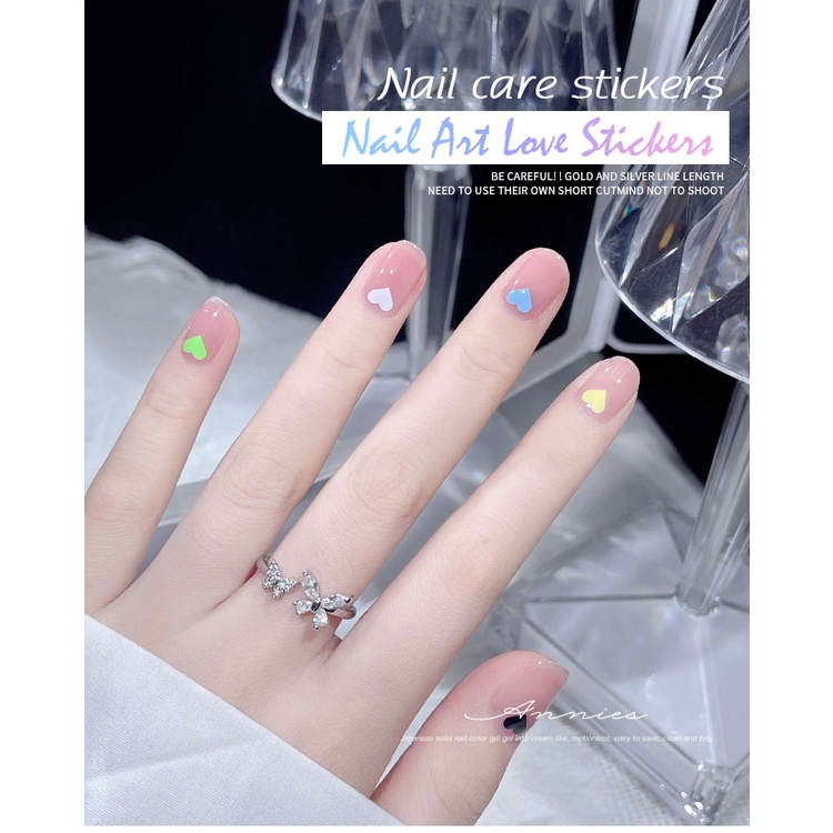 AHA Sweet Heart Nail Stiker SK