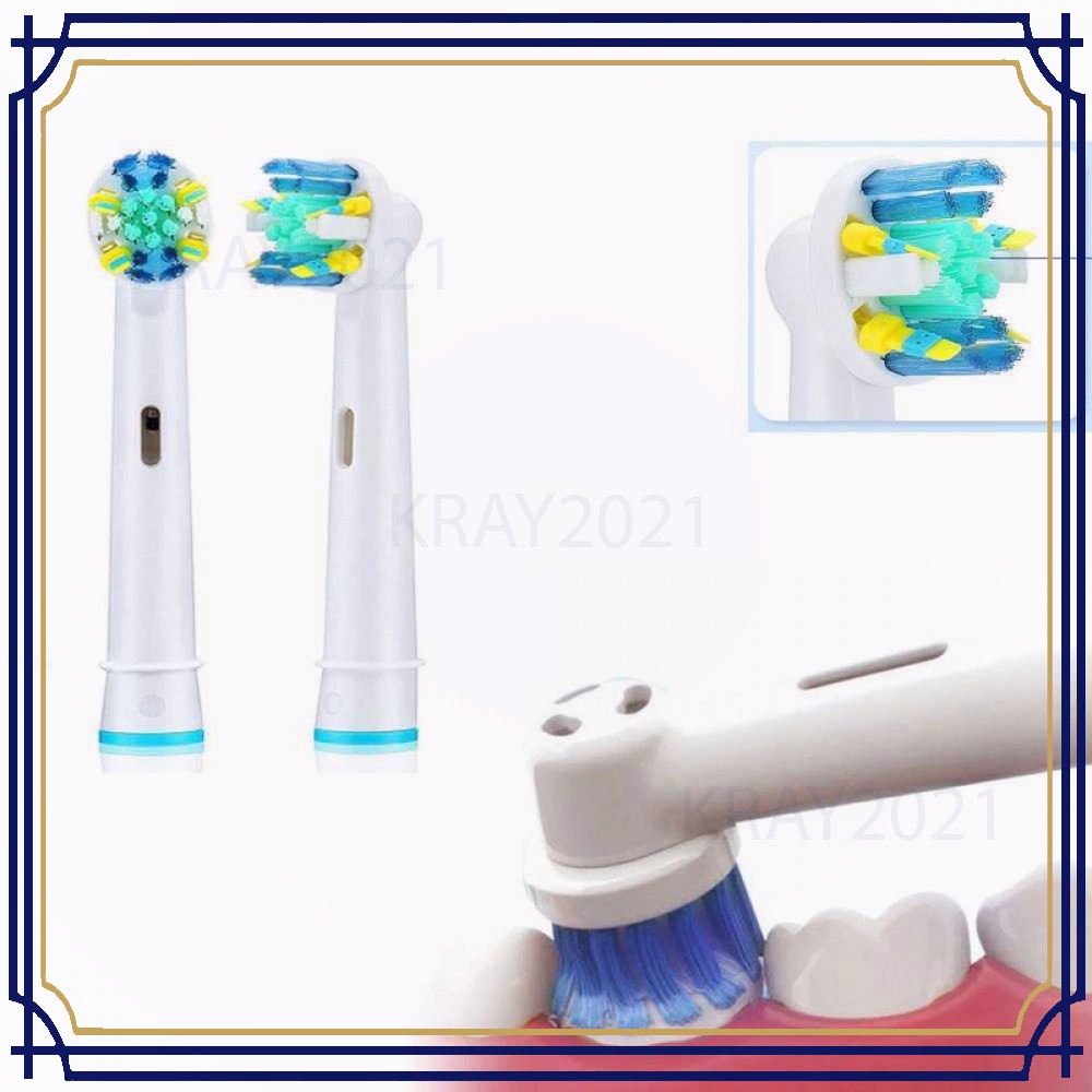 Kepala Pengganti Sikat Gigi 4 PCS for Oral-B D12 D16 D100 - HL864