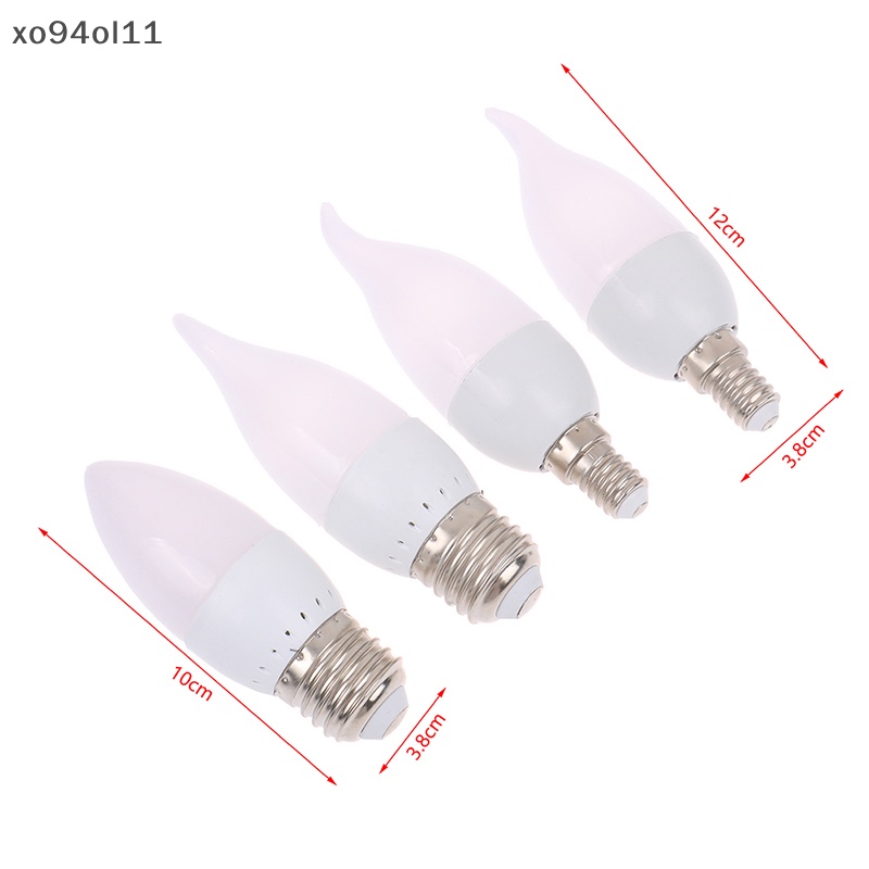 Xo E14 E27 Led Bulb AC 220V Lampu Bohlam Led 5W Lampu Dekorasi Light OL