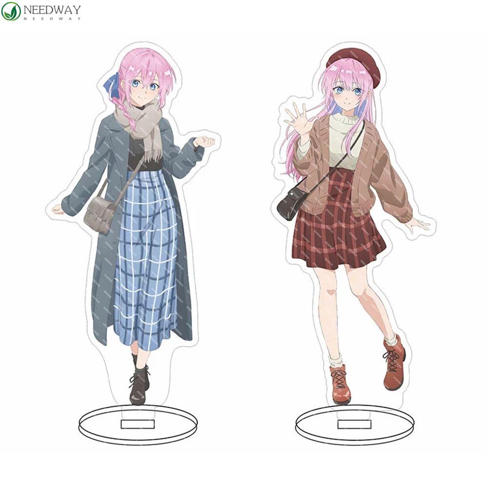 Needway Shikimori Bukan Hanya Cutie Koleksi Dua Sisi Desk Decor Karakter Manga Kartun Transparan Stand Display Akrilik