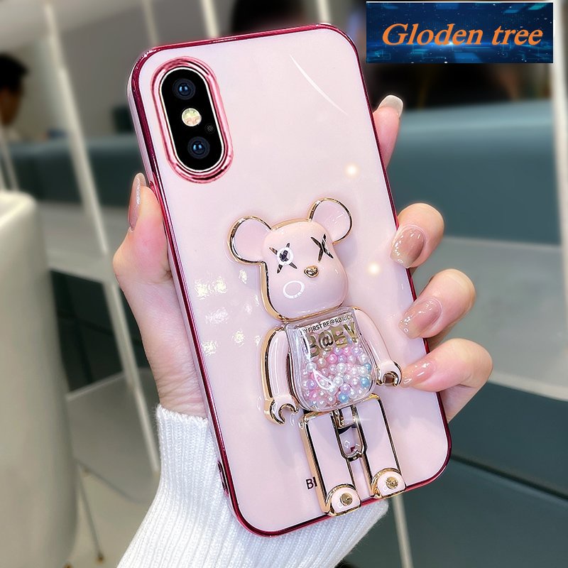 [cuci Gudang]loden pohon -antising iphone x s iphone xr iphone xs max Casing ponsel s toserbaoftcase soklinlectroplated silikon shockproof desain baru