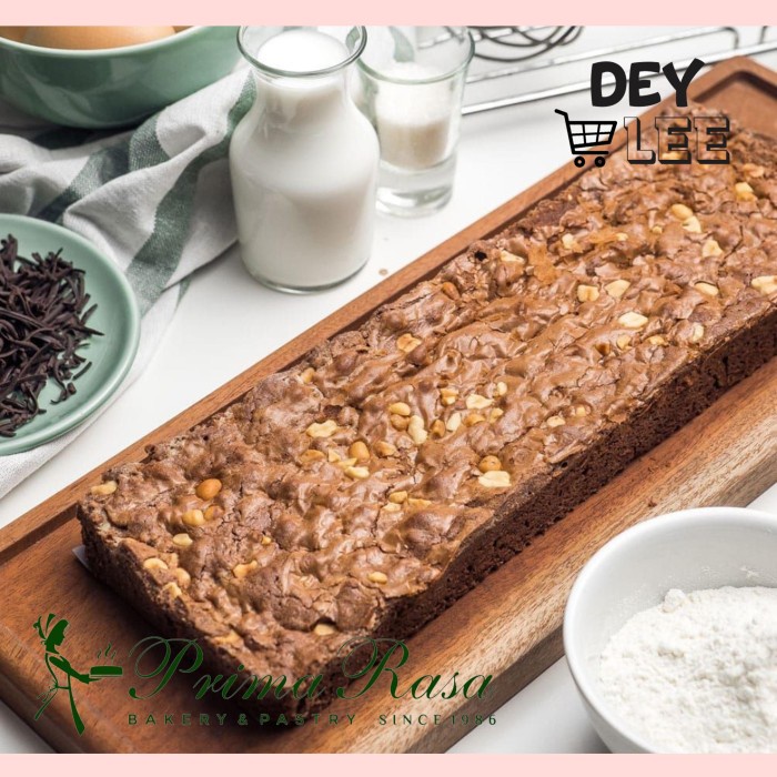 

PRIMARASA Brownies Panggang Peanut Besar Oleh-Oleh Bandung