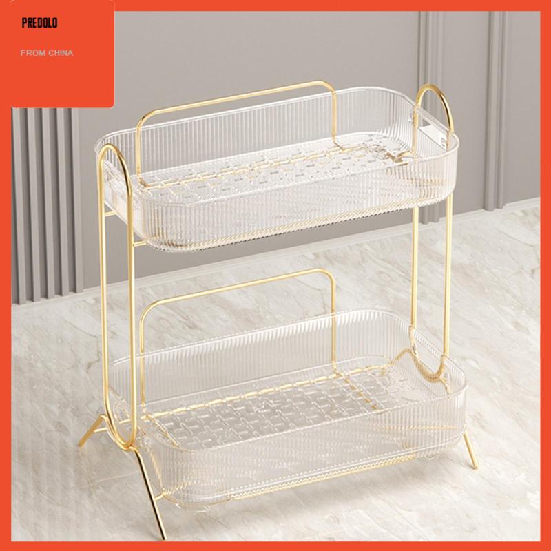 [Predolo] Rak Organizer Kosmetik Rak Bumbu Dapur Pajangan Hiasan Untuk Vanity