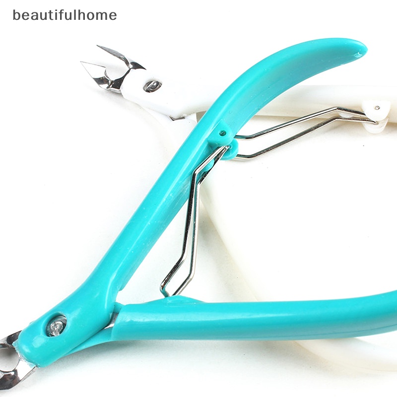 {beautifulhome} Abs Handle Gunting Kuku Pemotong Kuku Nail Art Cuticle Nipper Clipper.