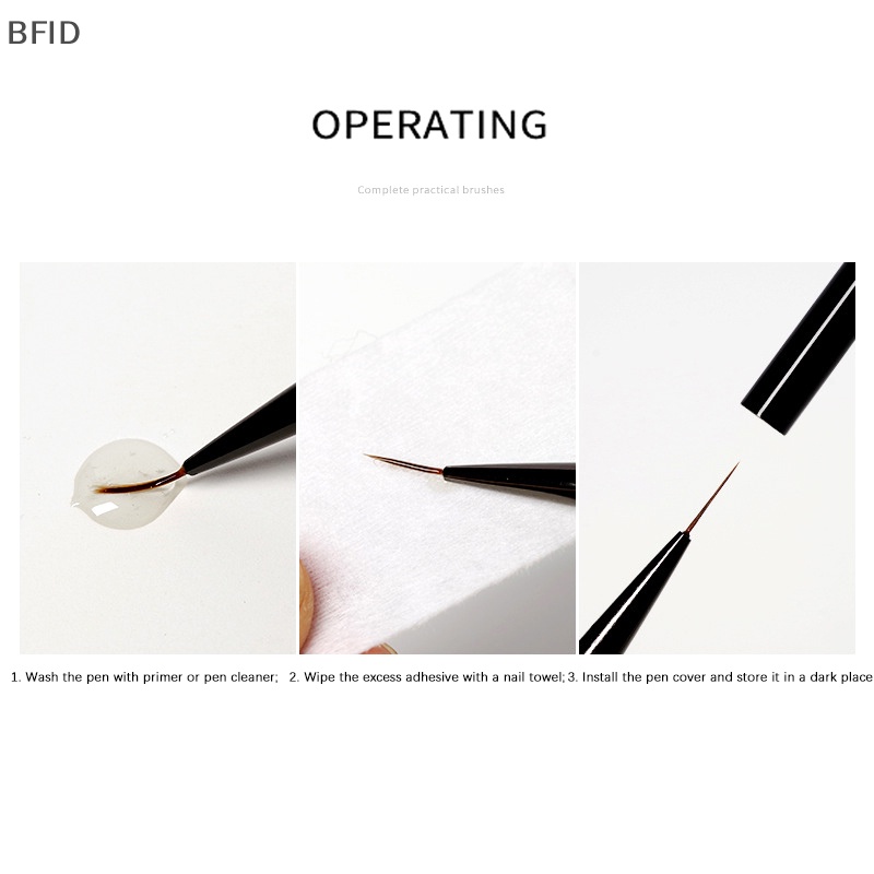 [BFID] 1pcs Plastik Nail Pen Caps Brush Paing Cover Pulpen Salon Manicure Protector [ID]