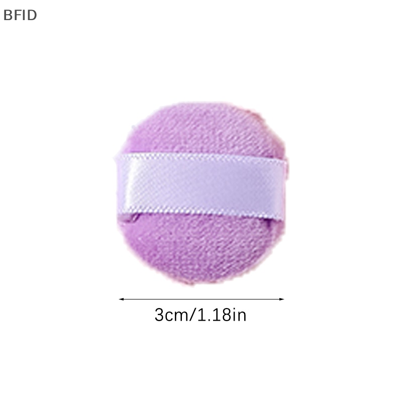 [BFID] 3/4/6pcs Mini Powder Puff Facial Beauty Foundation Makeup Sponge Alat Kosmetik [ID]