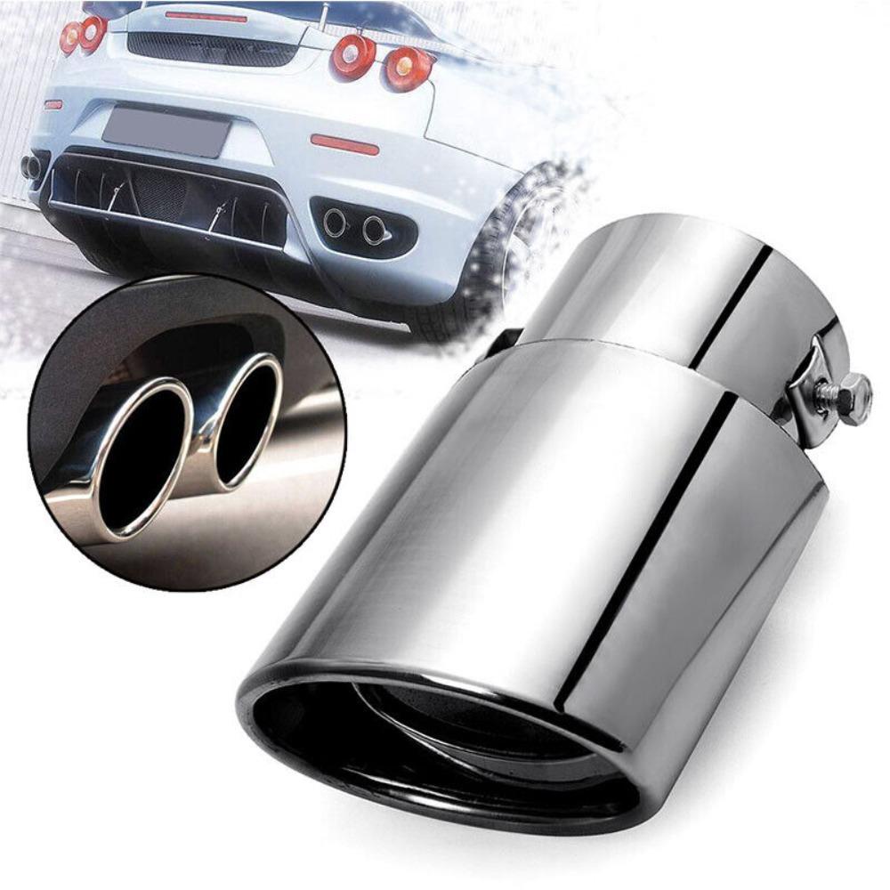 Populer Knalpot Muffler Aksesoris Mobil Universal Sistem Knalpot Stainless Steel Untuk Mobil