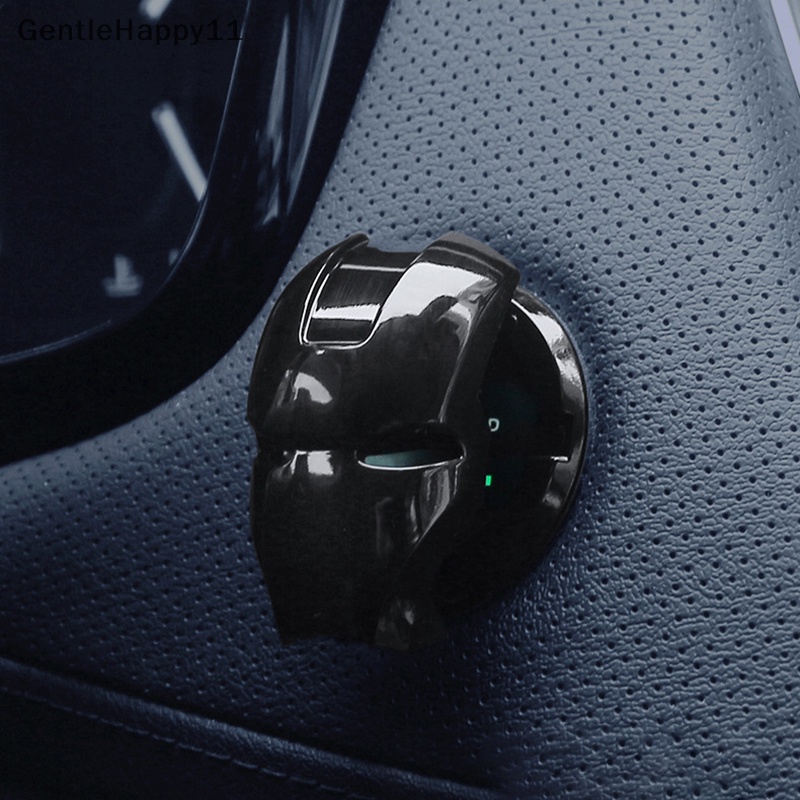 Gentlehappy Car Satu Tombol Start Button DecorativeCover Ignition Device Stiker Pelindung id