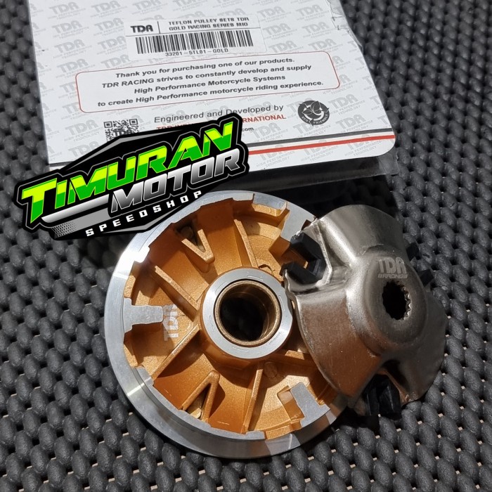 READY PULLEY RUMAH ROLLER TDR MIO GOLD RACING SERIES ORIGINAL