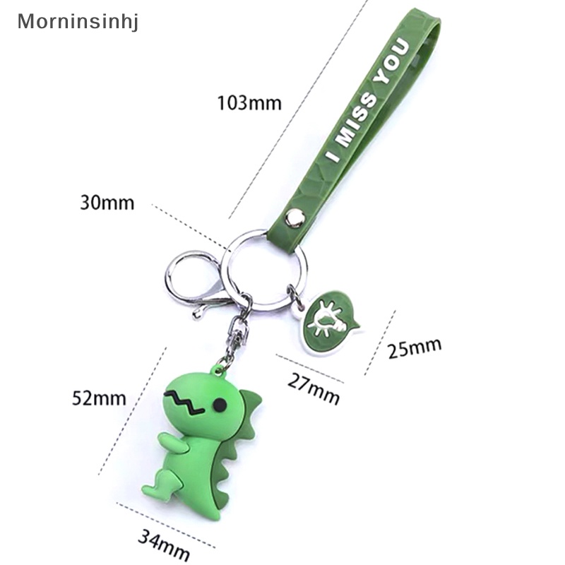 Mornin Kartun Lucu Dinosaurus Gantungan Kunci Untuk Kunci Yang Indah Gantungan Kunci Tas Sekolah Ransel Dekorasi Tas Mobil Liontin Gantungan Kunci id