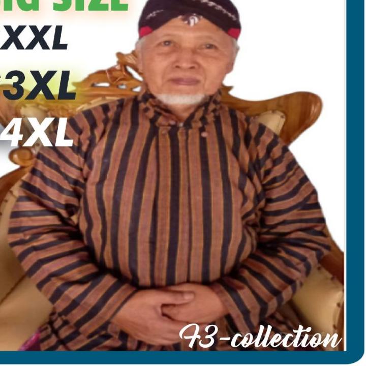 Kebaya dan Sorjan Banyak Dipakai.. SURJAN Size JUMBO / SURJAN LURIK / BAJU SURJAN LURIK / BAJU LURIK