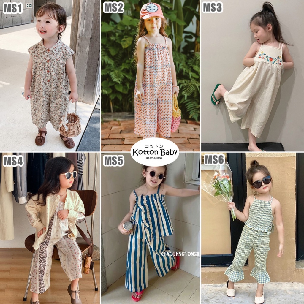 2-6thn | JUMPSUIT ANAK KOREA PESTA ELEGAN FORMAL PEREMPUAN catalog MDD MS