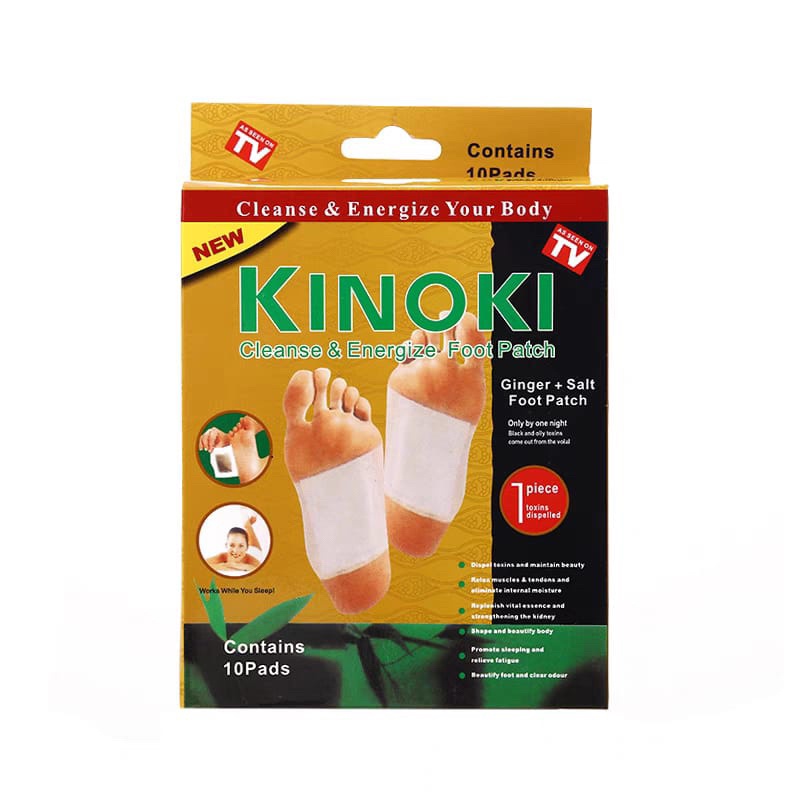 PGC ( PERBOX ) Koyo kaki Kinoki GOLD Koyo Kesehatan Detox Toksin Ampuh Buang Racun