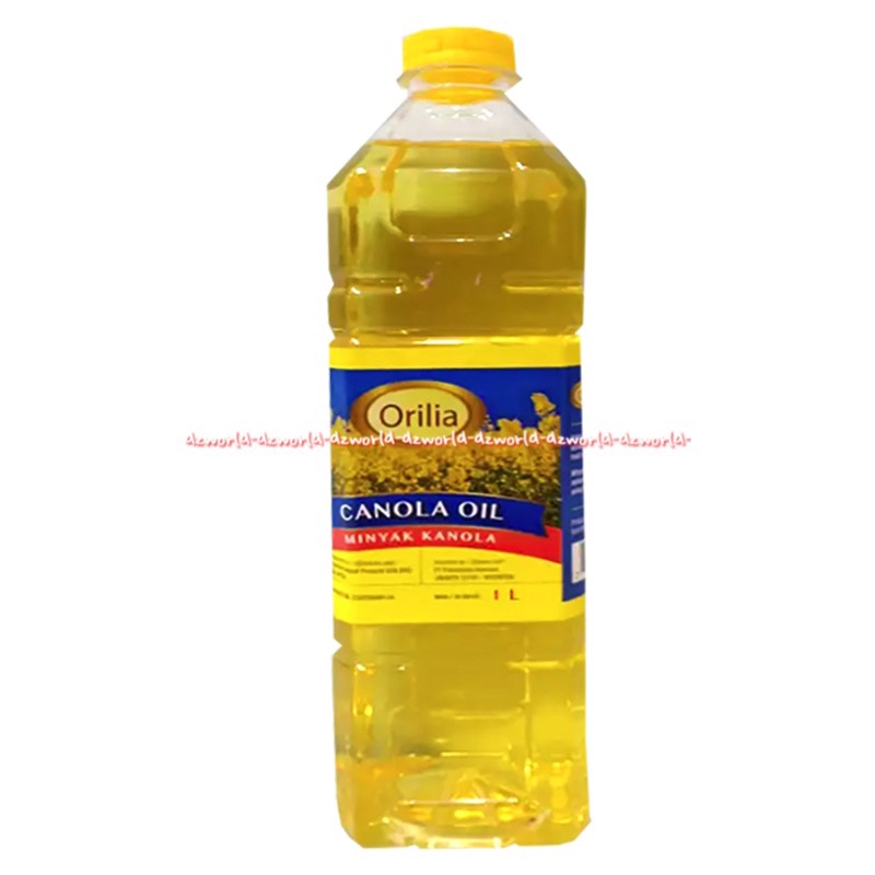 Orilia Canola Oil 1L Minyak Goreng Orilliia Kanola Oils Minyak Kanola Bunga Canola Omega 3 Cooking Oil 1 Litter