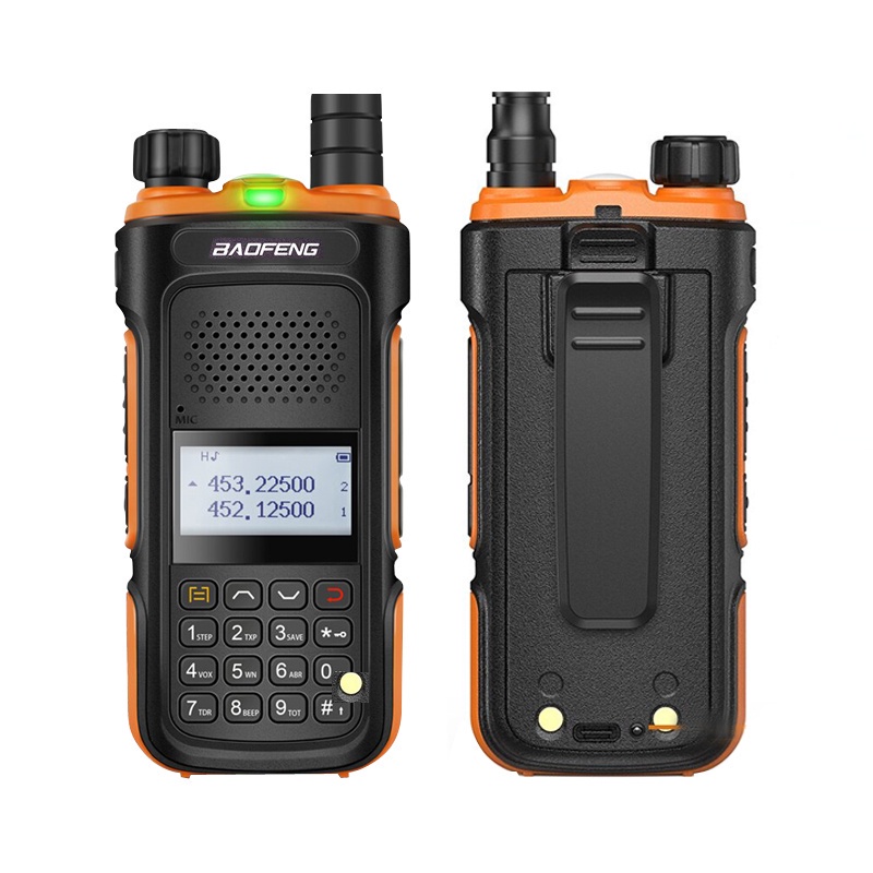 643 HT BF-UV10 Walkie Talkie Dual Band Power 5W Support USB-C Charging