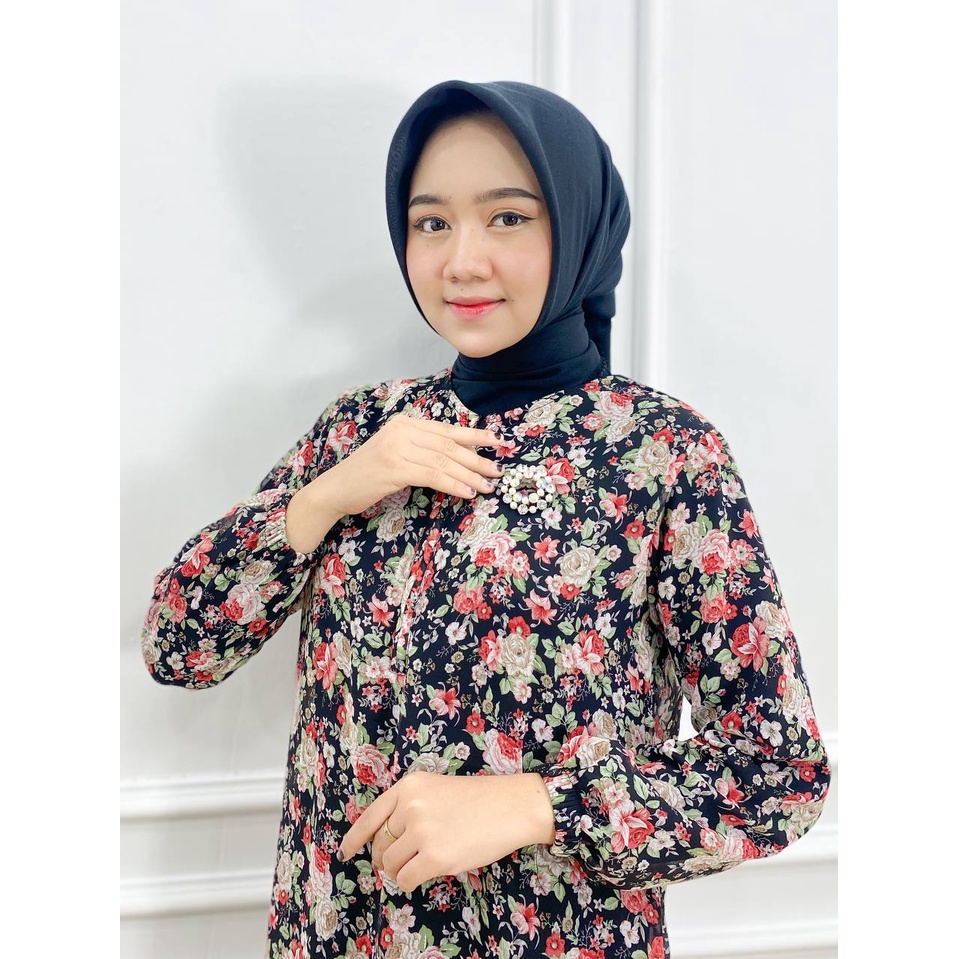 PB Prilly Busana - FLOWY Vol. 2 GAMIS MALAYSIA MOTIF - GAMIS MELAYU KOMBINASI - MAXYDRESS MALAY