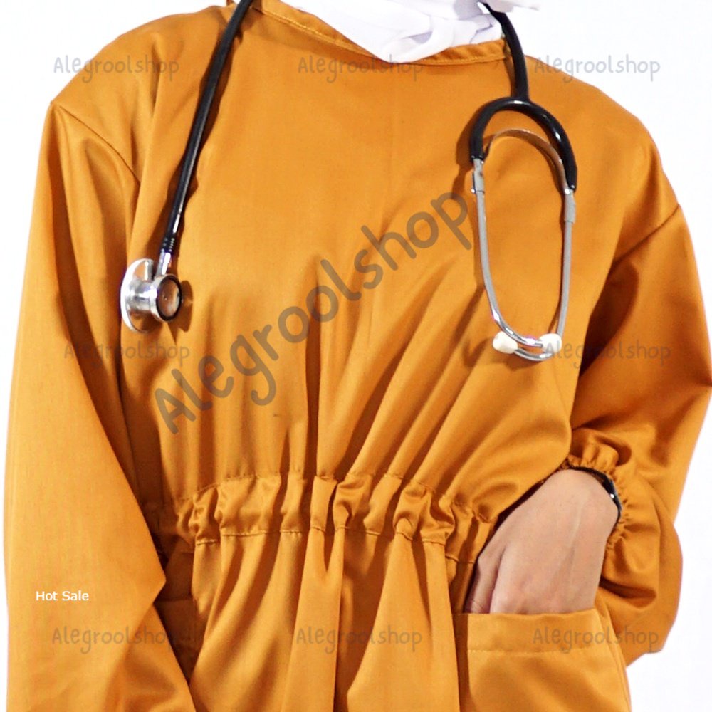 Surgical Gown Katun Jepang Premium 'Model Kerut' Voll.02