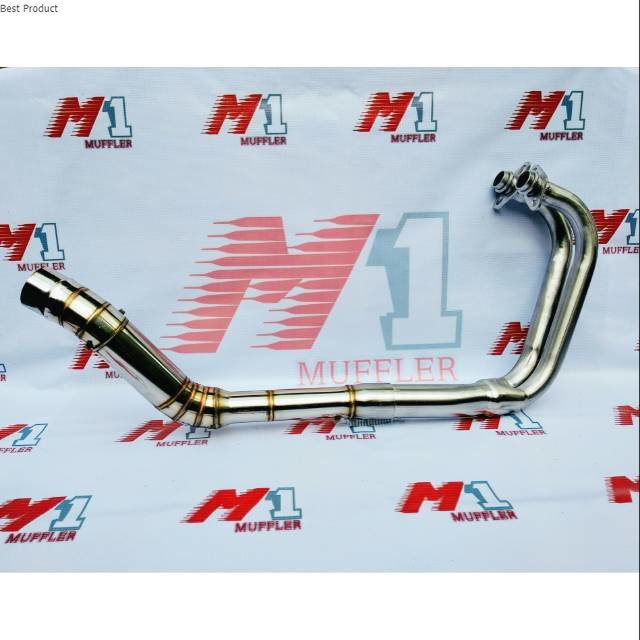 Pipa Leher Header Ninja 250 Z250 R25 MT25 CBR 250RR pnp