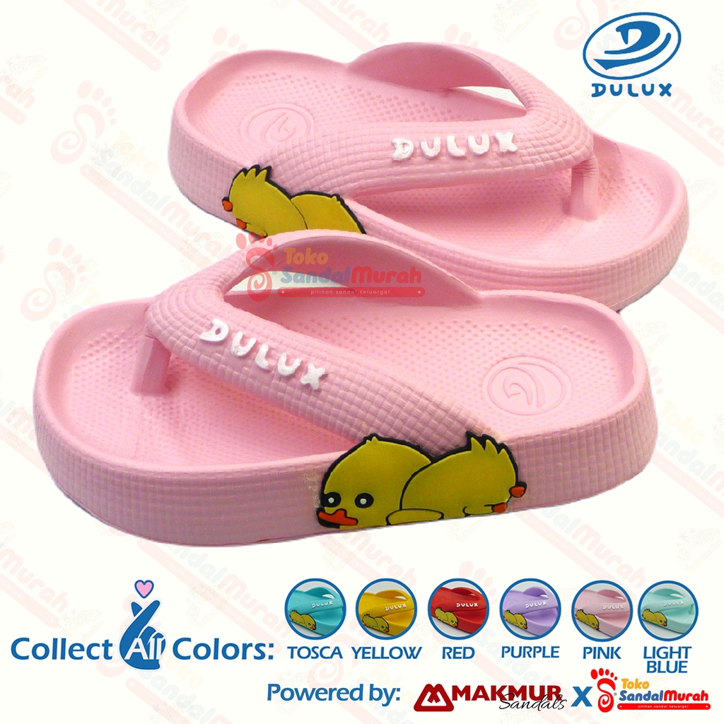 Toko Sendal Murah - Sandal Anak Fuji Uk 24 - 29 / Sandal Motif Bebek / Sandal Anak Kekinian / Sandal Jepit Anak Lucu / Sandal Anak Murah Trendy [Toko Sendal Murah Kids 02 M 510]
