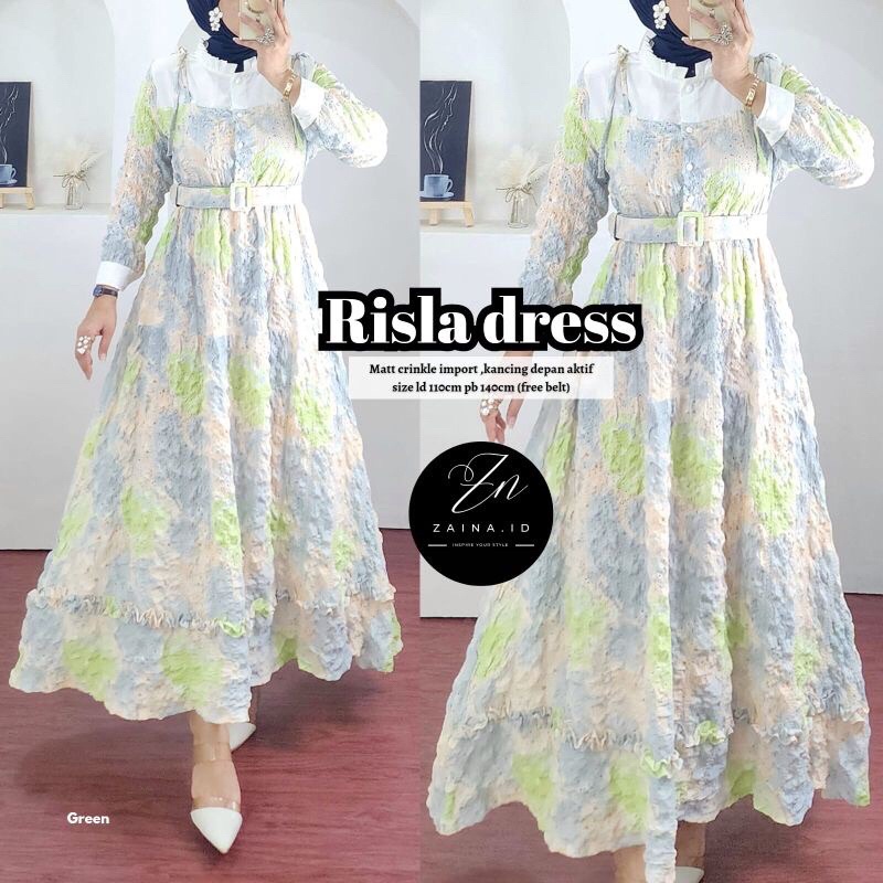 RISLA DRESS / RISLA DRESS #2 ORI ZAINA.ID