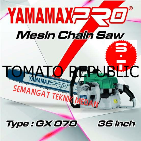 Murah GX070 MESIN CHAINSAW CHAIN SAW GERGAJI POTONG KAYU 36" YAMAMAX PRO 070 HNV458