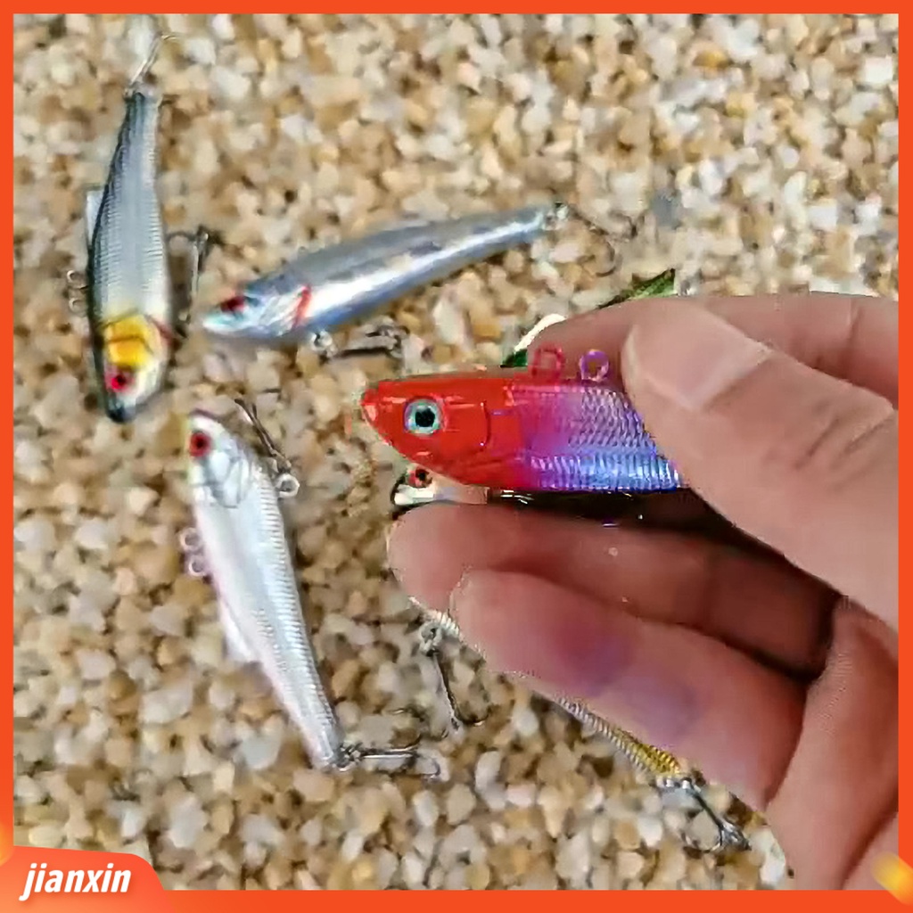 (In Stock) Fishing Lure Vivid Aksesoris Pancing Menarik VIB Swimbait Untuk Memancing Outdoor