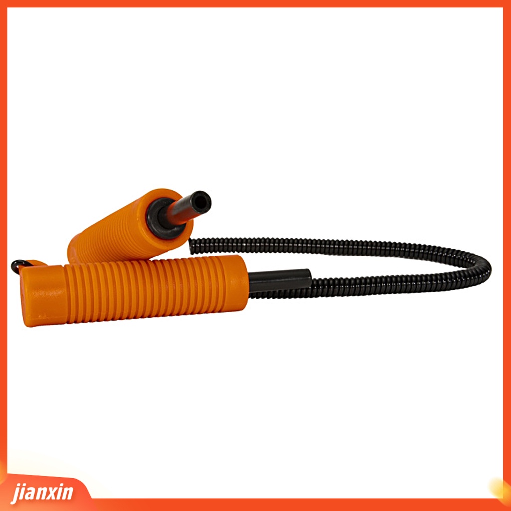 (In Stock) Retractable Ice Pick PVC Shell Non-slip Handle Ulir Portabel Stainless Steel Pemecah Es Universal Alat Safety Ice Pick Outdoor Es Alat Pancing Perlengkapan Memancing