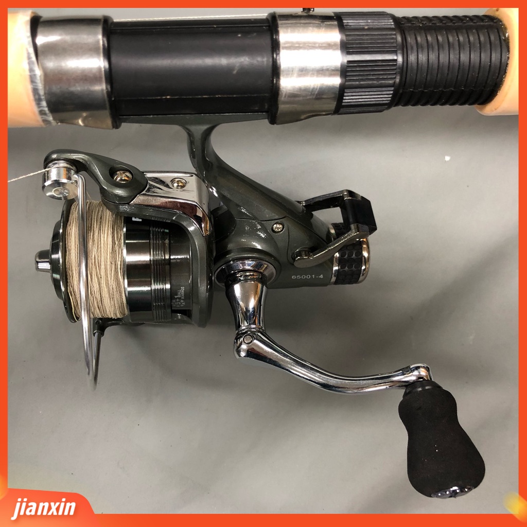 (In Stock) Handle Reel Lipat Polished EVA Grip Pegangan Gulungan Pancing Tahan Aus Untuk Angling