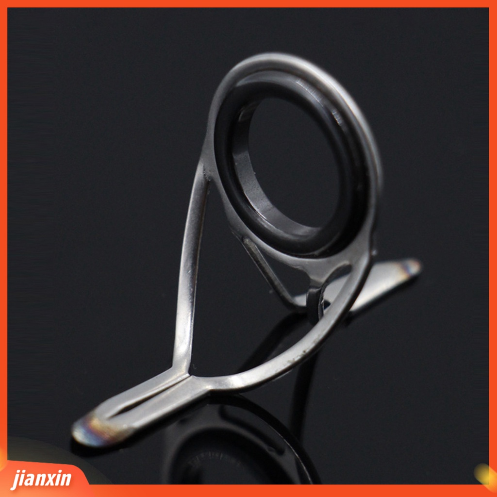 (In Stock) 11Pcs /Box Cincin Pancing Anti Gores Tangguh Stainless Steel Anti Karat Pandu Pancing Mata Angling Tools