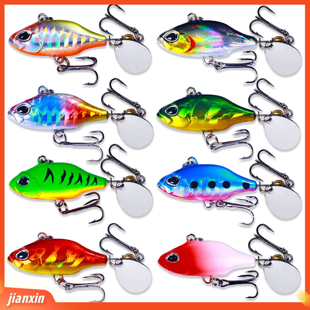 (In Stock) Umpan Buatan Tajam Kait 3D Simulasi Fisheye Semua Tubuh Air Tersedia Efektif Detail Angling Logam Mini Micro Fishing Lure Umpan Memancing Aksesoris