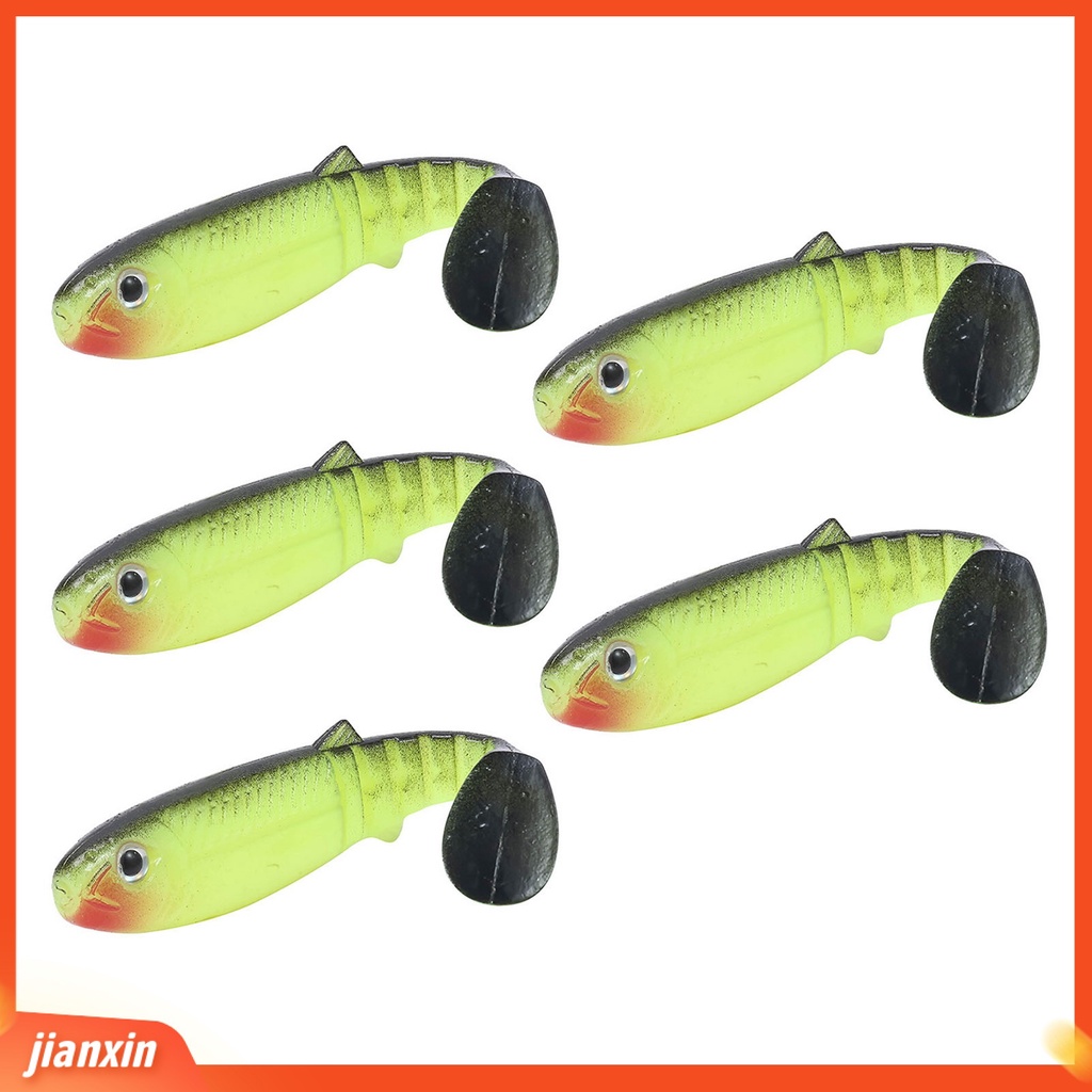 (In Stock) 5Pcs 9cm /5.8g Umpan Pancing Menggoda 3D Simulasi Fisheye Simulasi Realistis Angling Laut Memancing Umpan Lembut Memancing Luar Ruangan