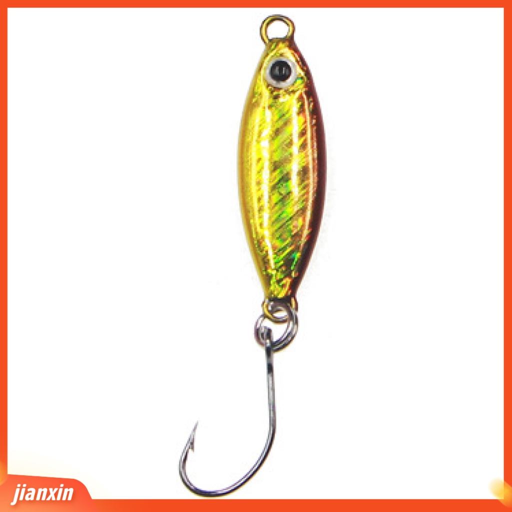 (In Stock) 2.7cm/3cm Umpan Palsu Dengan Kait Tajam Tunggal Umpan Buatan Bionic Fishing Tackle