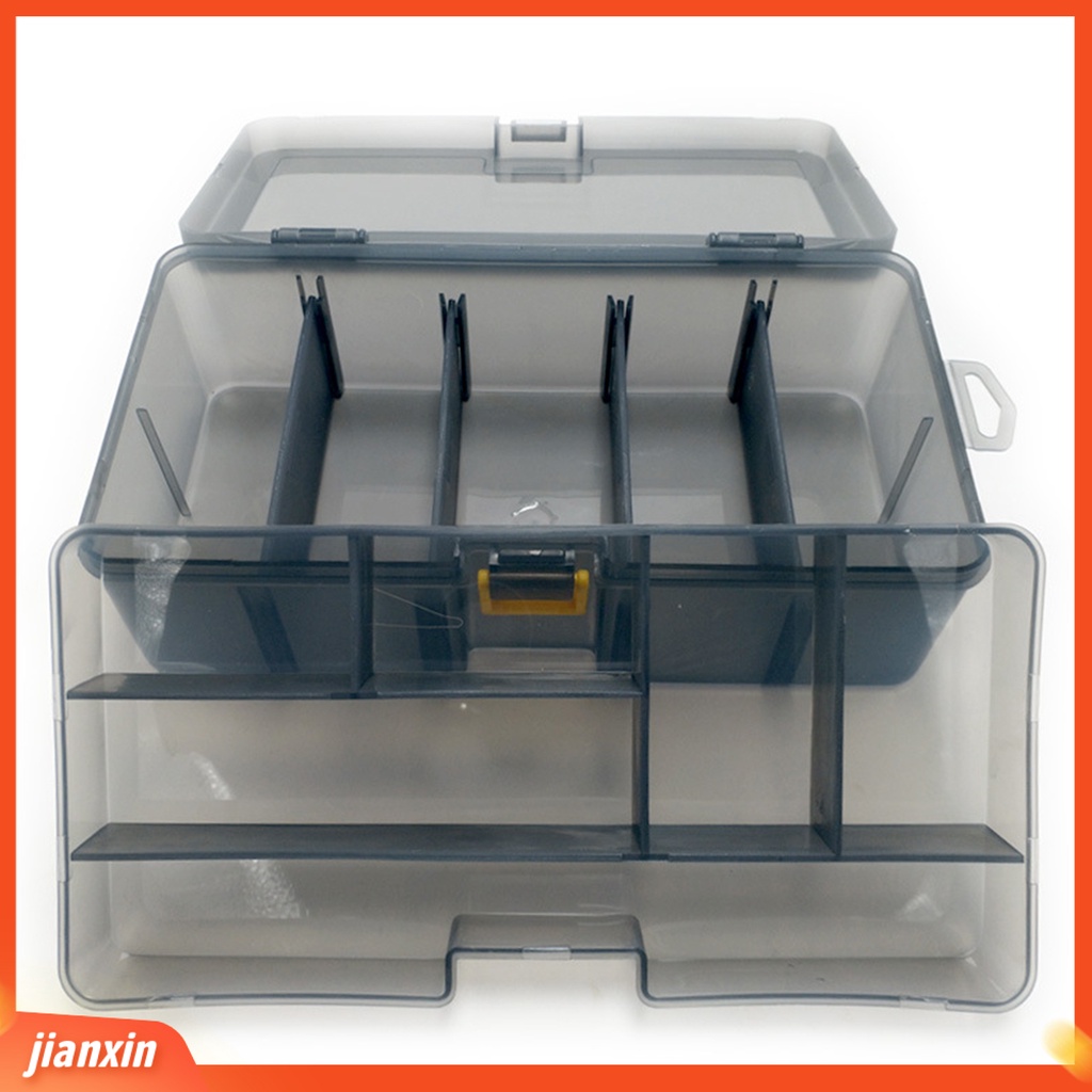 (In Stock) Lure Box Kotak Alat Aksesoris Umpan PP Tebal Lapis Ganda Untuk Memancing