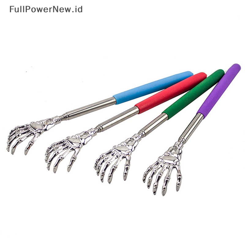 Power Back Scratcher Telescopic steak Backscratcher Massager Kit Scraper Punggung ID