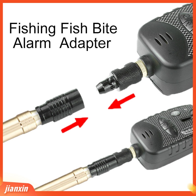 (In Stock) Alarm Gigit Ikan Pancing Quick Release Adaptor Batang Penyangga Holder Konektor Metal