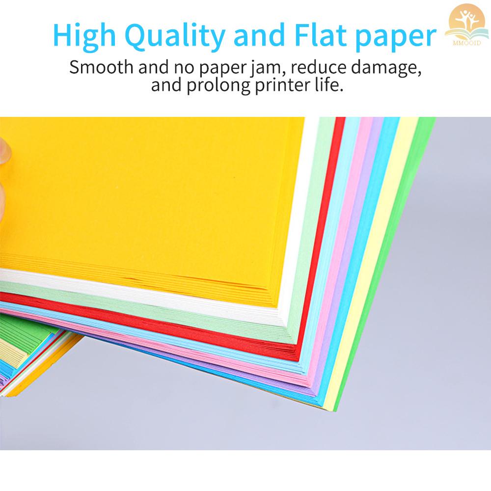 In Stock 100lembar Kertas Copy Warna A4 210x297mm/8.3x11.7in Kertas Printer 70GSM Untuk Copy Printing Tulisan Kerajinan &amp; Art