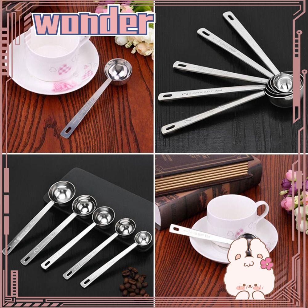 WONDER Sendok Takar Blending Stainless Steel Mixing Spoon Powder Spoon