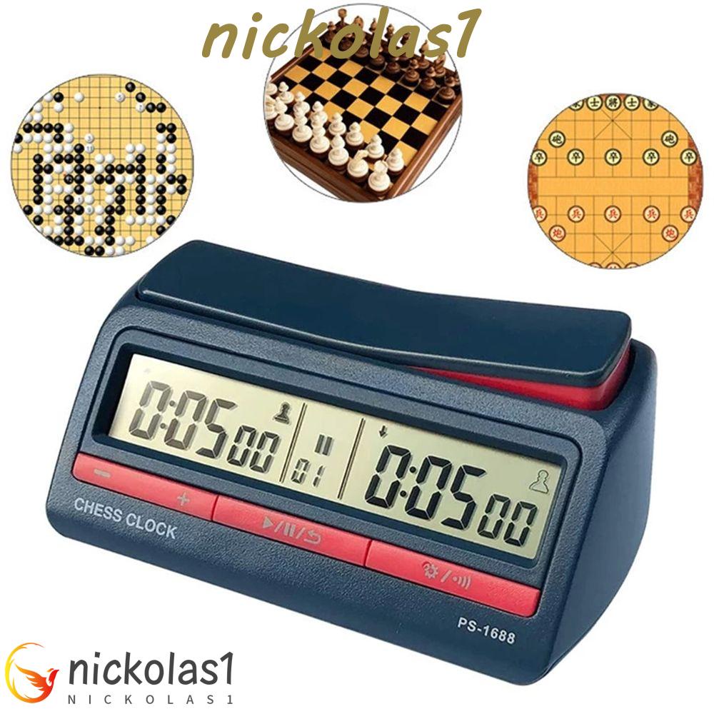 NICKOLAS1 Jam Catur Hiburan Tahan Lama Untuk Catur Cina Catur Aksesori Permainan Catur Tools Board Game Accessory Game Timer