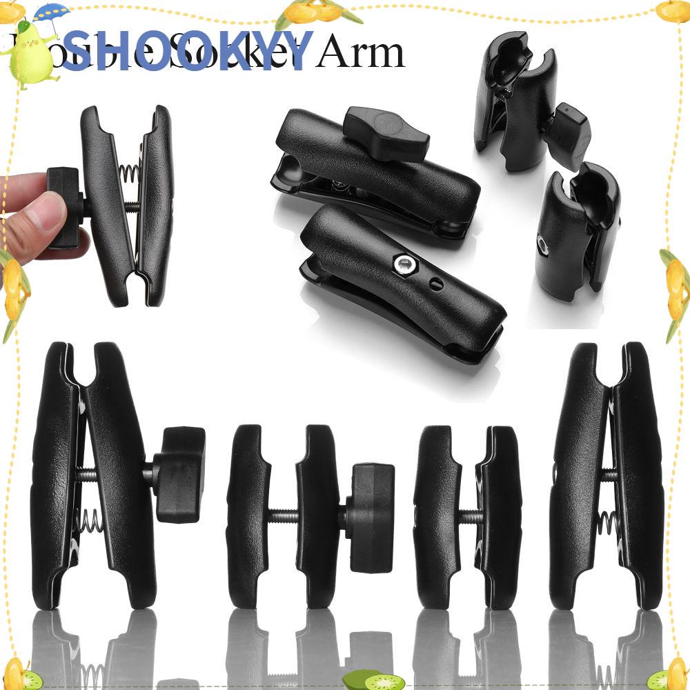 CHOOKYY 65mm Atau 95mm Double Socket Arm Detachable Pendek Panjang Action Camera Aksesoris Phone Holder