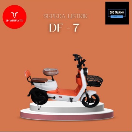 Sepeda Listrik U Winfly Dragonfly 7 Dragon Fly 7 DF7 Garansi