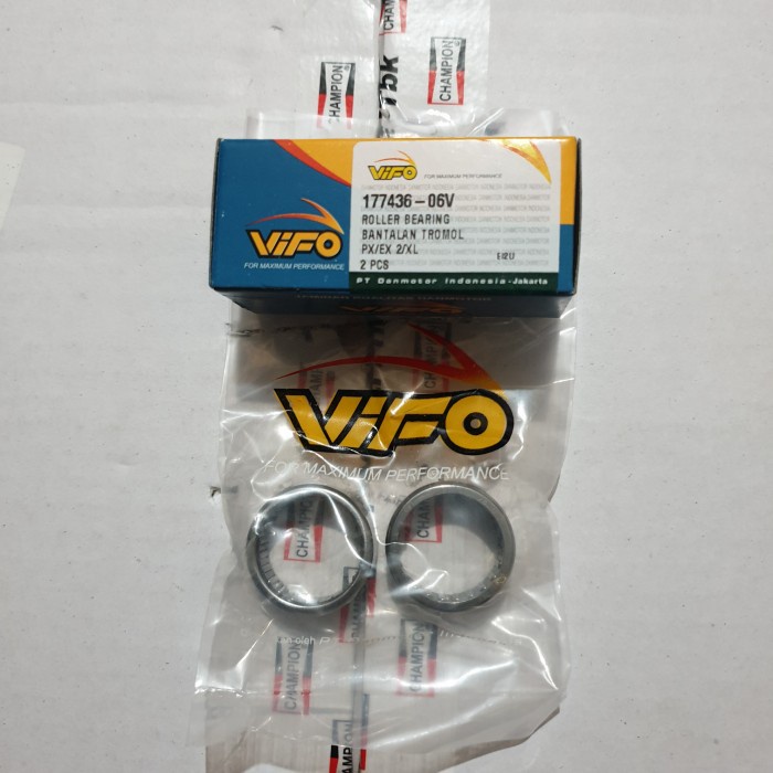 Bearing Laher Bambu Roda Depan Vespa Exclusive Excel 2212 Vifo