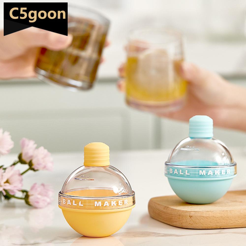 C5goon Kreatif Es Bola Cetakan Whiskey Spherical ice Cube Light Bulbs Cetakan Es Silikon Food Grade ice Cube Ball Maker Bar Tools G2U7