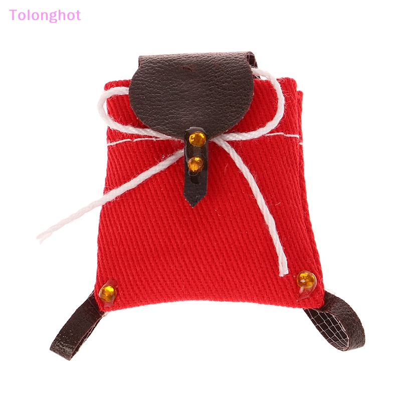 Tolonghot&gt;1:12rumah Boneka Miniatur Ransel Tas Sekolah Travel Case Boneka Dekorasi Aksesoris Anak Berpura-Pura Bermain Mainan Dengan Baik